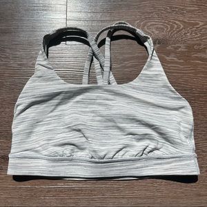 Energy Bra Gray Size 6 C/D Cup